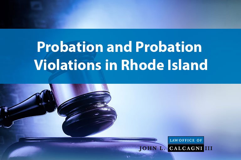 Probation and Probation Violations in Rhode Island
