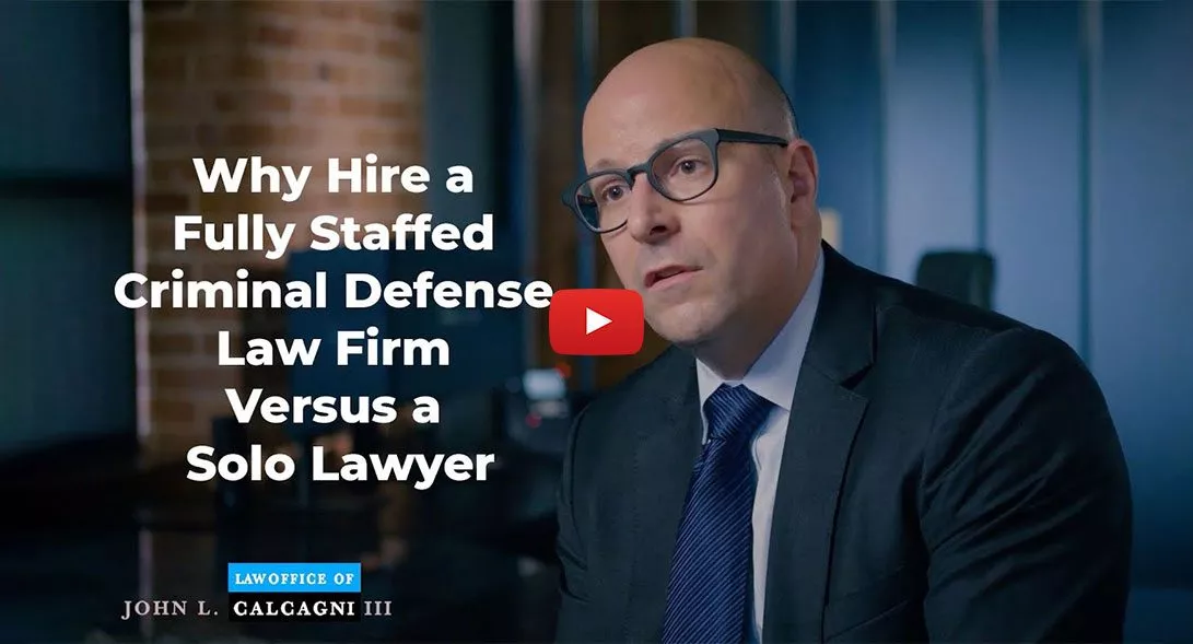Why Hire a Fully Staffed Criminal Defense Law Firm Versus a Solo Lawyer