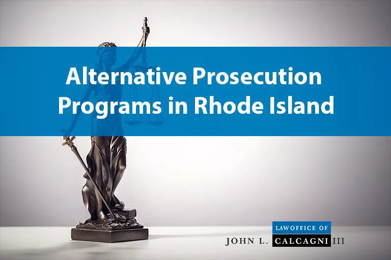 Alternative Prosecution Programs in Rhode Island