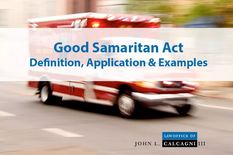 Good Samaritan Act