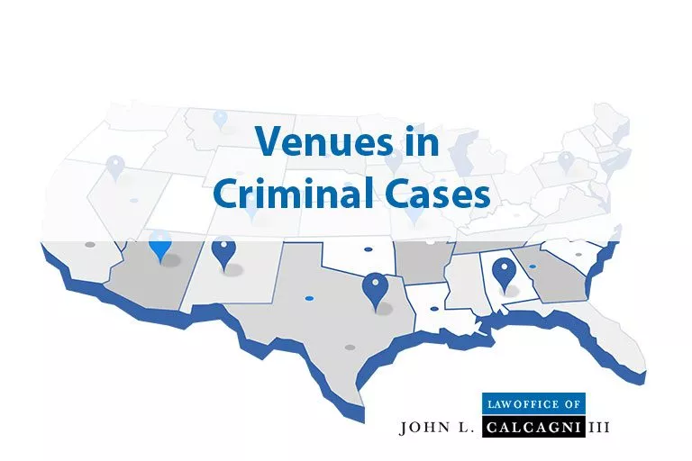 Venue in Criminal Cases