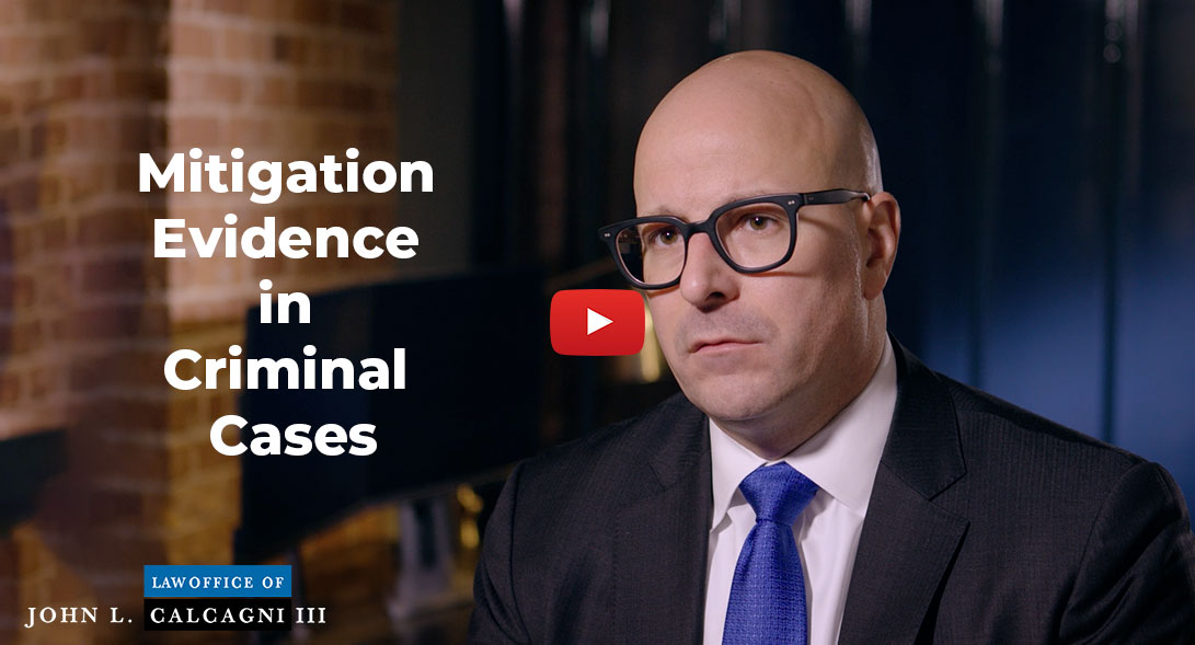 Mitigation Evidence in Criminal Cases